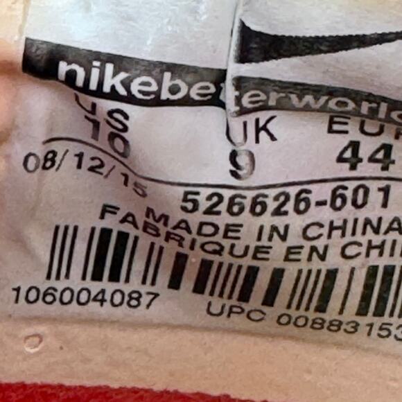 Nike Flywire Superfly R4 Track Racing Sprint Shoes Men's 10 White Red 526626-601 - Picture 13 of 14